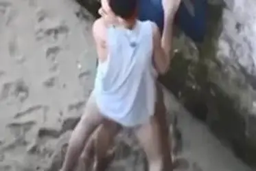 Dokumentasi Gadis Bali Cantik Live Kasur Pantai poster