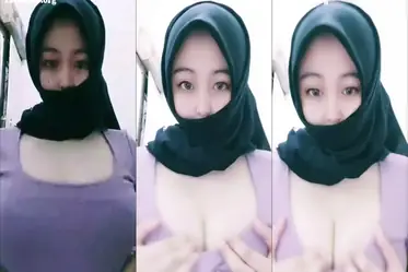 Dokumentasi Ukhti Hijab Cantik Bersantai Kasur poster