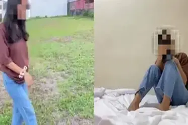 Gadis Komplek Cantik Pasrah Goyang Kasur Crot poster
