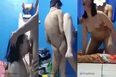 Gadis Rambut Bondol Pasrah Digenjot Di Kamar poster