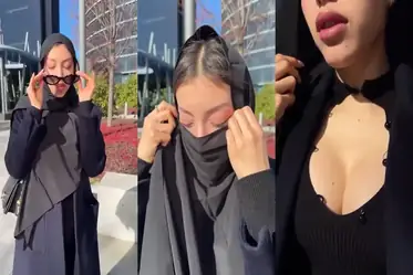 Ukhti Hijab Cantik Pasrah Goyang Kasur Toilet poster