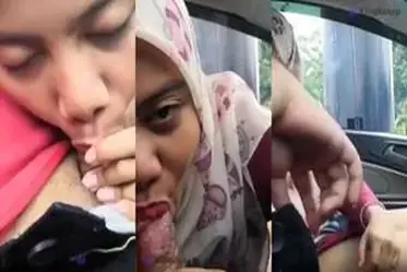 Ukhti Hijab Cantik Pasrah Servis Kasur Mobil poster