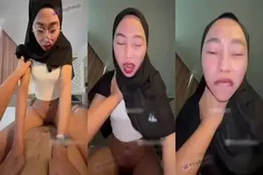 Ukhti Hijab Pasrah Digenjot Pacar Di Kasur poster